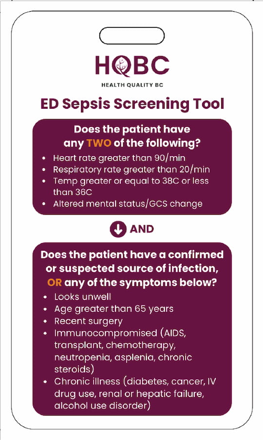 Health Quality BC - ED Sepsis Screening Tool Lanyard Card Thumbnail Cover.pdf