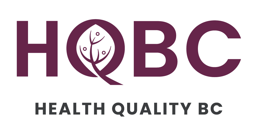 Health Quality BC HQBC Stacked Logo Purple
