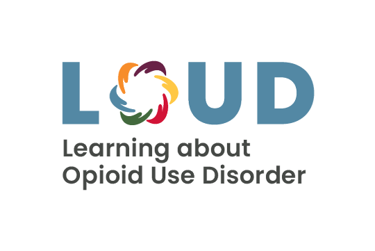 LOUD-Learning-about-Opioid-Use-Disorder-Health-Quality-BC-Logo-Tileless