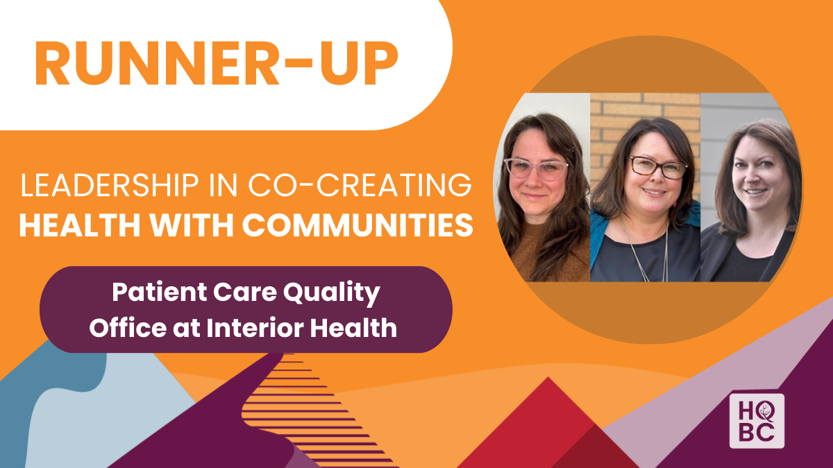 Leadership in Co-Creating Health with Communities - Runner Up - IH PCQO