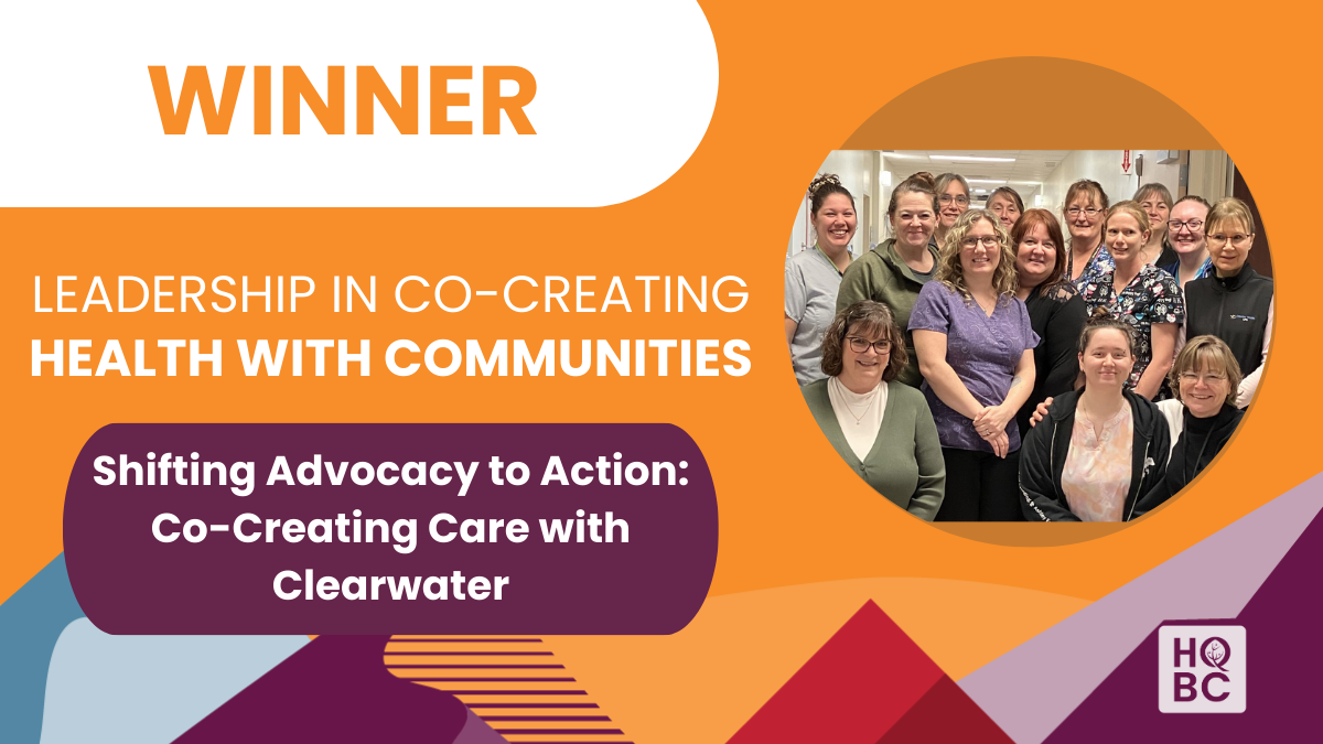 Leadership in Co-Creating Health with Communities - Winner - Clearwater
