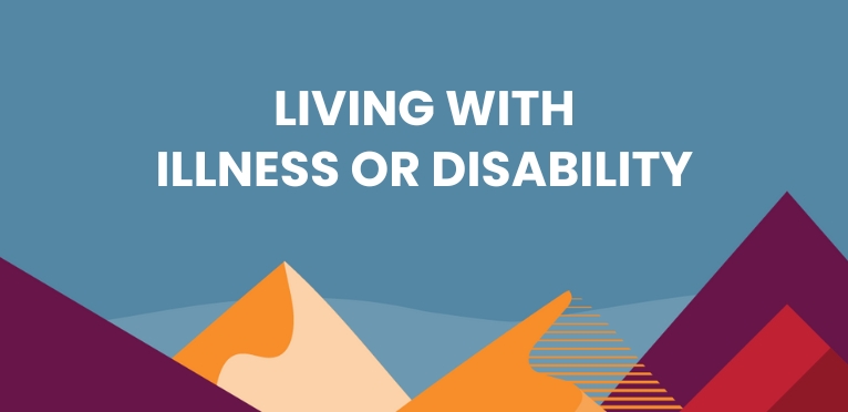 Living with Illness or Disability Title Card BC Quality Awards-Health Quality BC
