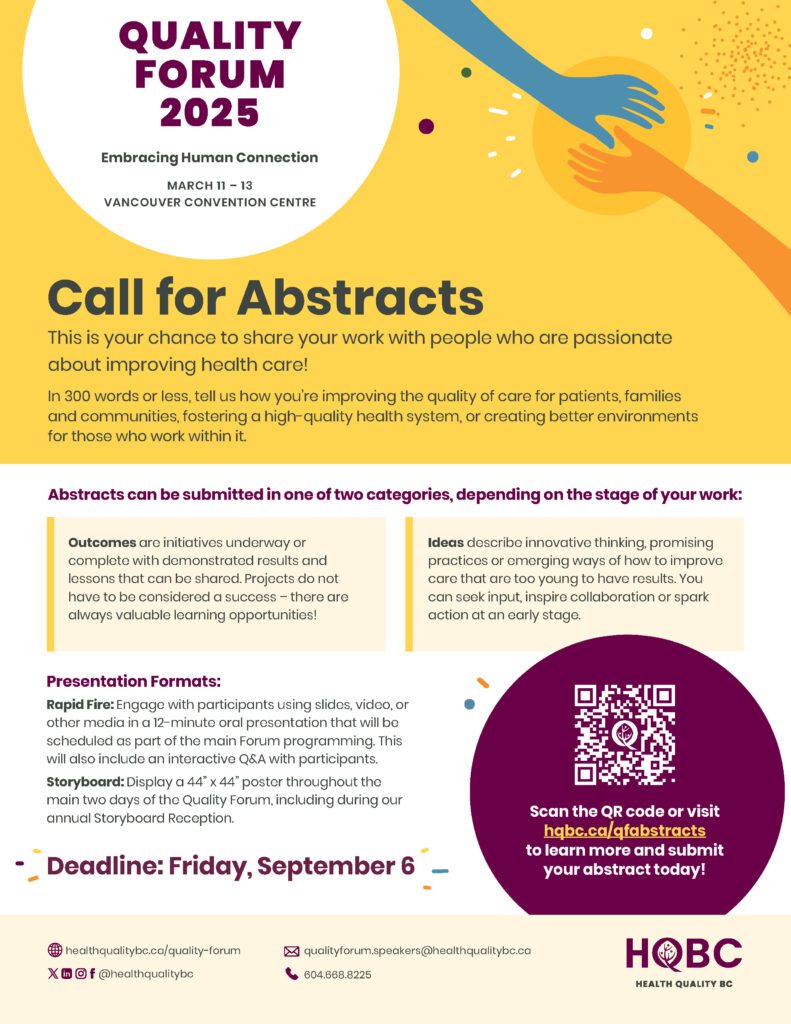 Qualithy-Forum-2025-Call-for-Abstracts-Poster-Health-Quality-BC-Thumbnail