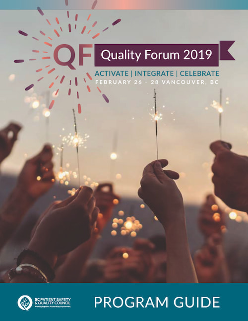 Quality Forum 2019 Program Guide Cover