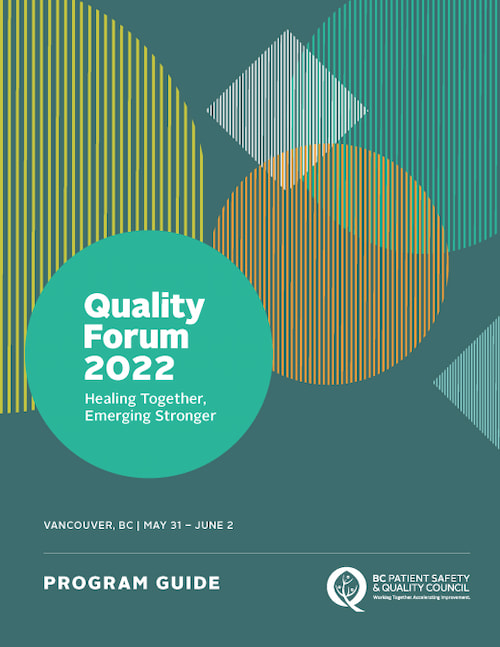 Quality Forum 2022 Program Guide Cover