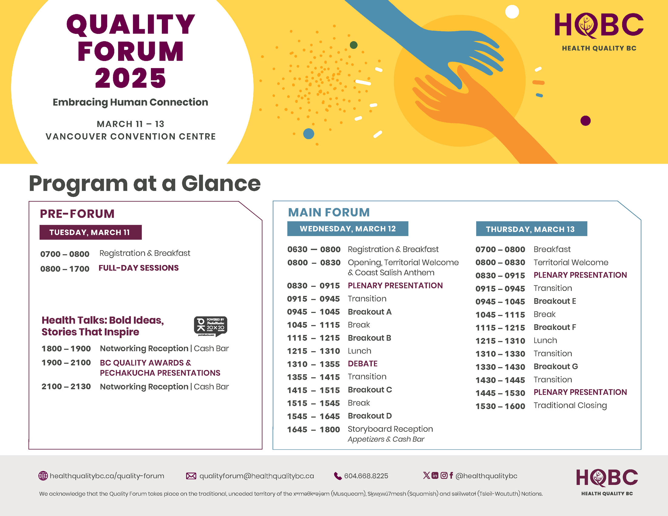 Quality-Forum-2025-Program-at-a-Glance-Health-Quality-BC-Thumbnail