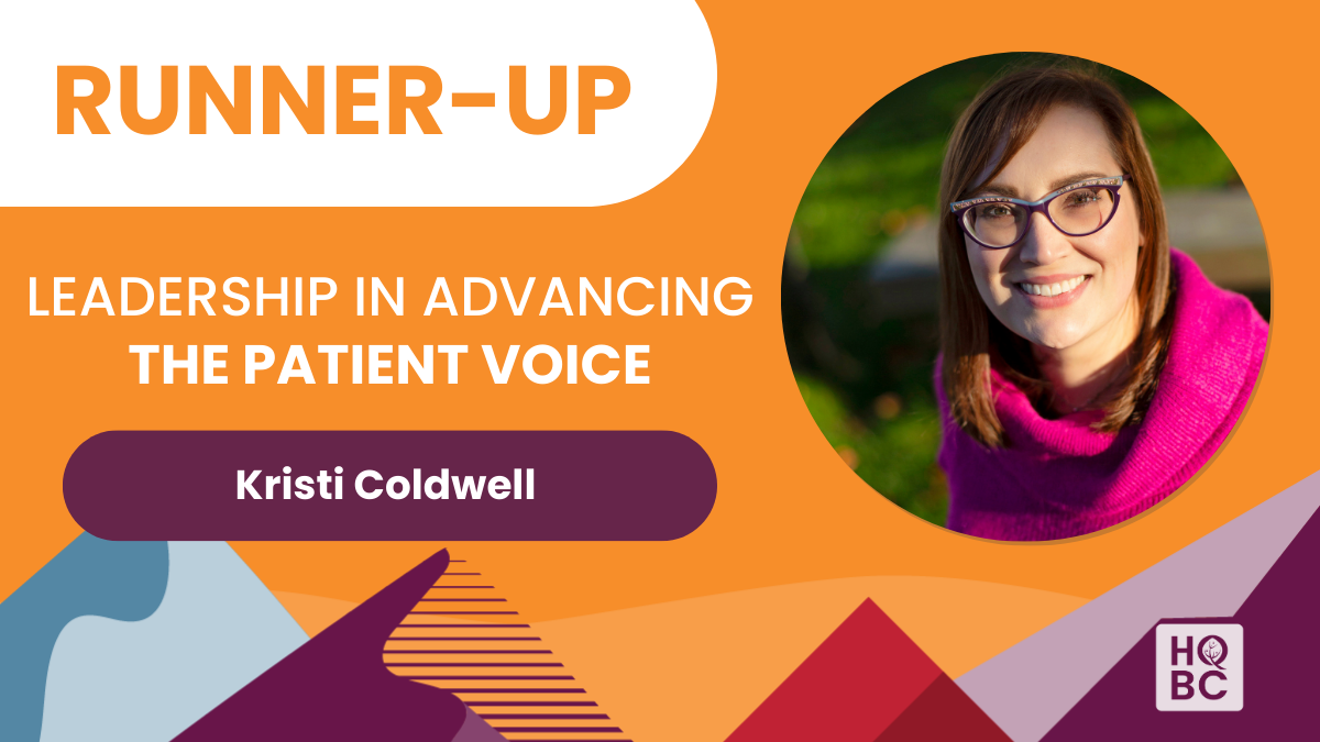 RUNNER-UP - Leadership in Advancing the Patient Voice