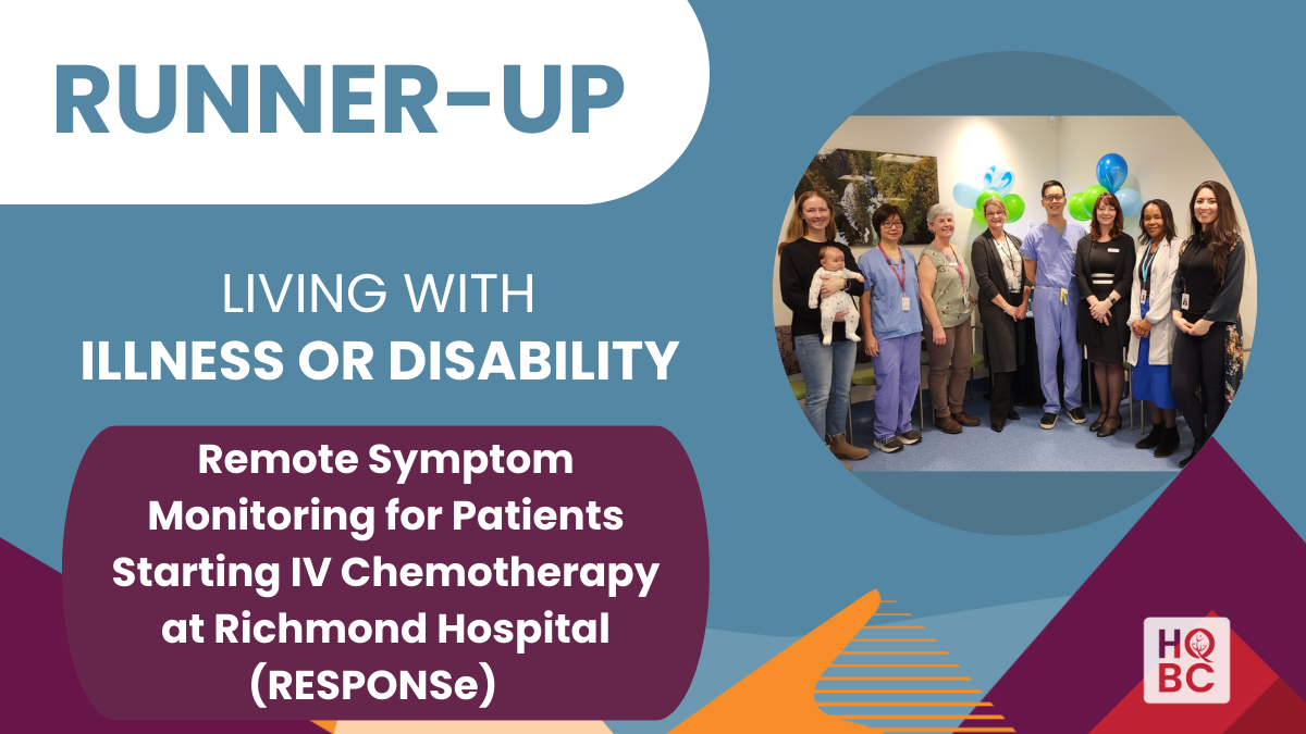 RUNNER-UP - Living with Illness or Disability