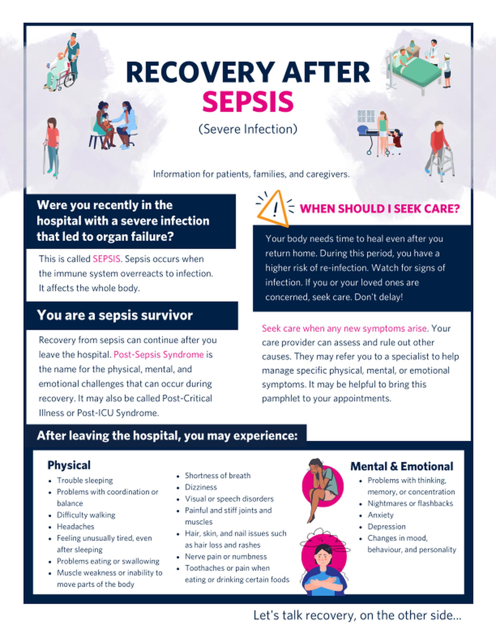 Recovery After Sepsis – Digital PDF – Greater Vancouver area Thumbnail