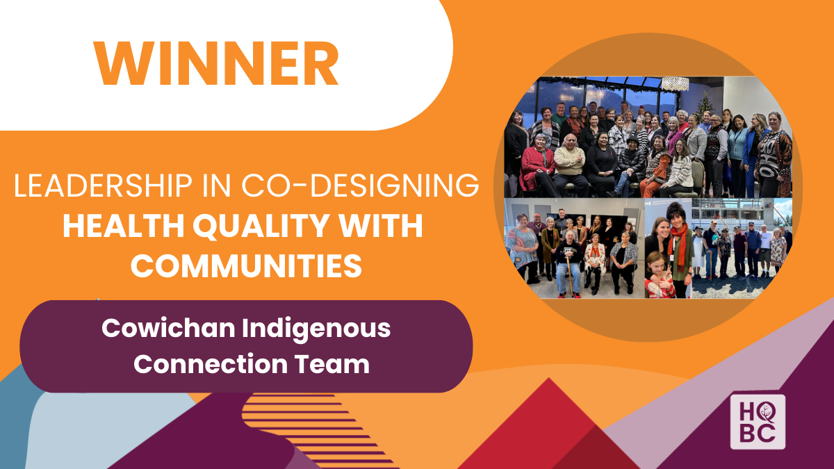 WINNER - Leadership in Co-Designing Health with Community