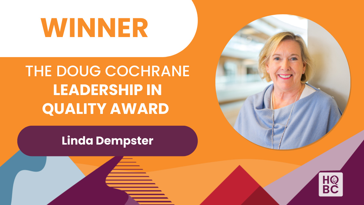 WINNER - The Doug Cochrane Leadership in Quality Award